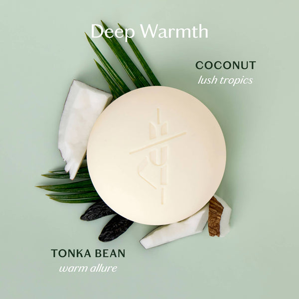 Kate McLeod Tonka Bean & Coconut | Deep Moisturizing Lotion Bar