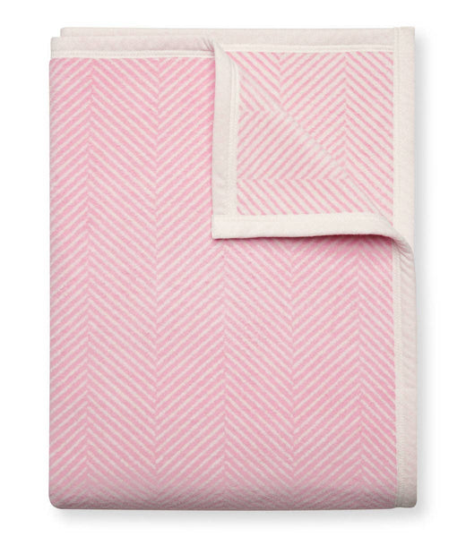 ChappyWrap Harborview Herringbone Blush Blanket: Original