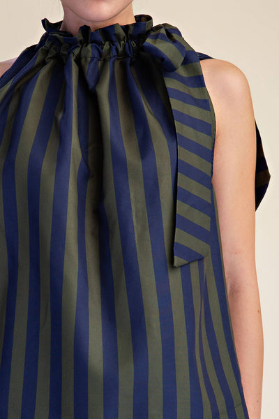 Olivia Ruffle Neck Top