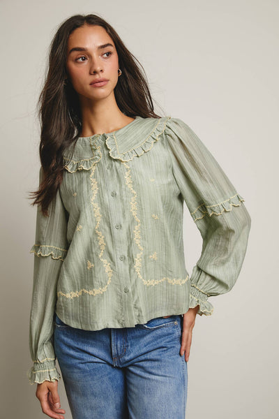 Collette Collar Blouse