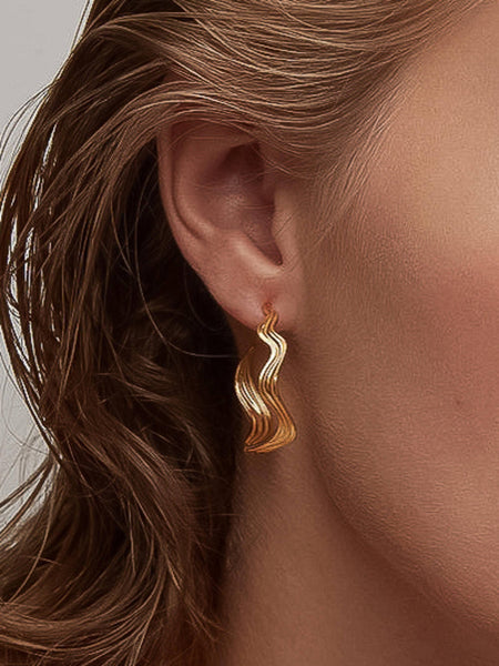 Fontaine Wave Earrings