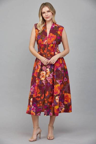 Femme Fatale Floral Dress
