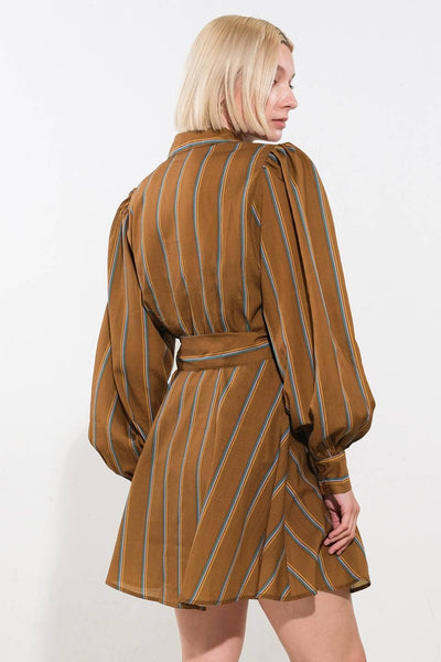 Morgan Stripe Dress