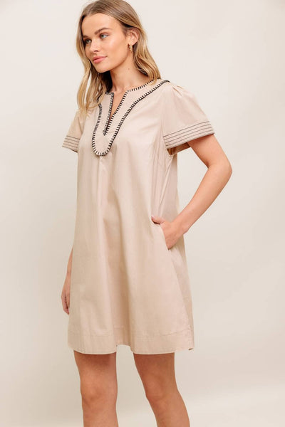 Iman Poplin Dress