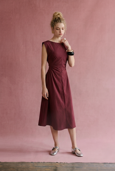 Garnet Midi Dress