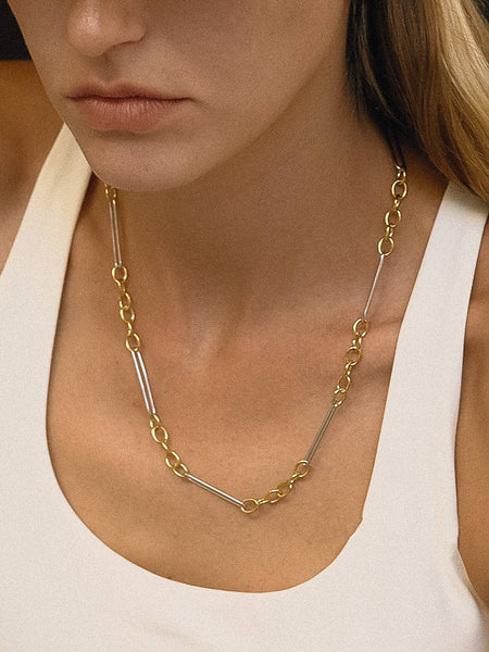 Norra Mixed Chain Necklace