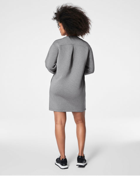 Spanx AirEssentials Crew Neck Dress Grey