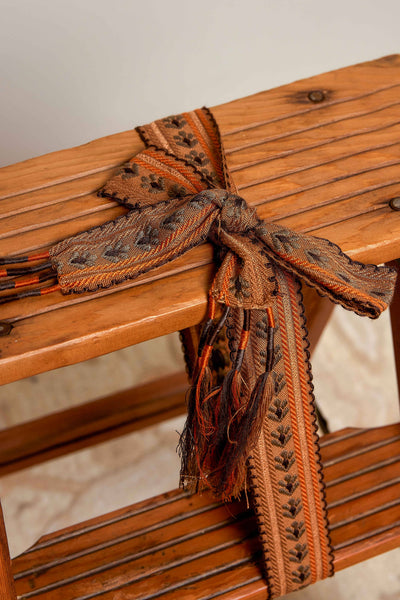 Jacquard Chocolate Belt