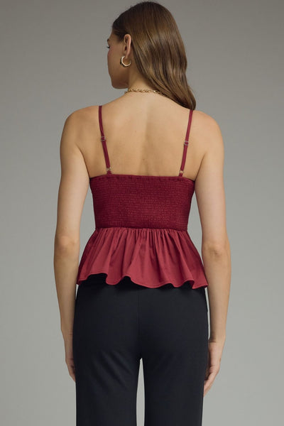 Glendale Top in Crimson Arriving Next Week
