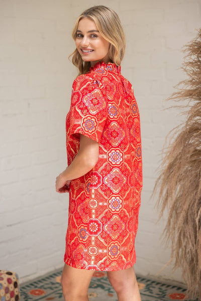Zuri Jacquard Dress