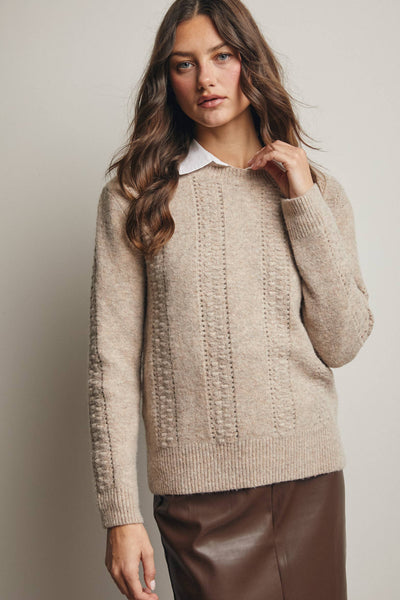 Emma Taupe Sweater