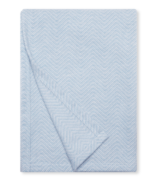 Bayside Herringbone Shawl - Fog