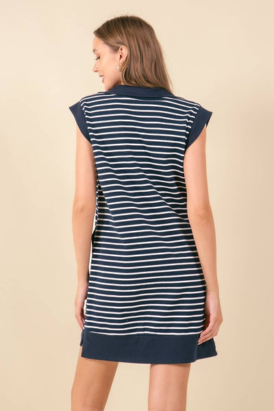 French Striped Dress