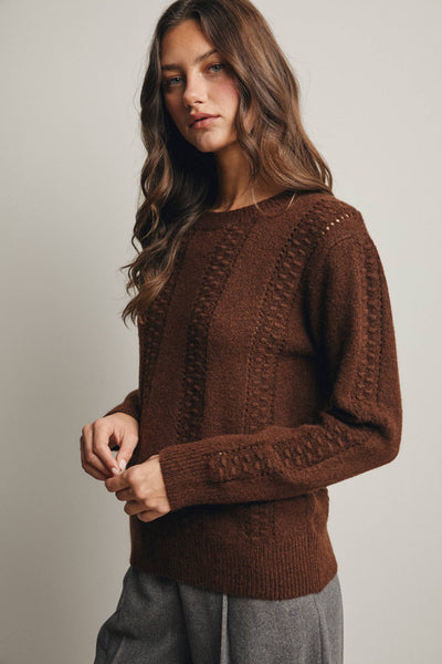 Emma Taupe Sweater