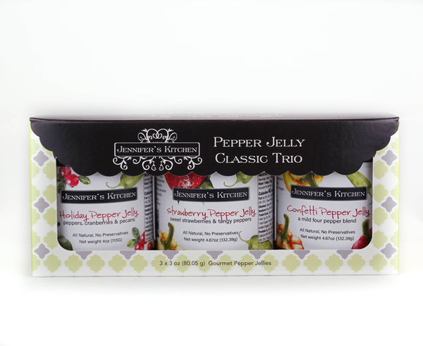 Jennifer's Kitchen - Classic Mini Pepper Jelly Trio