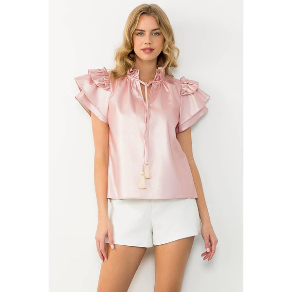 Butterfly Kisses Pink Top