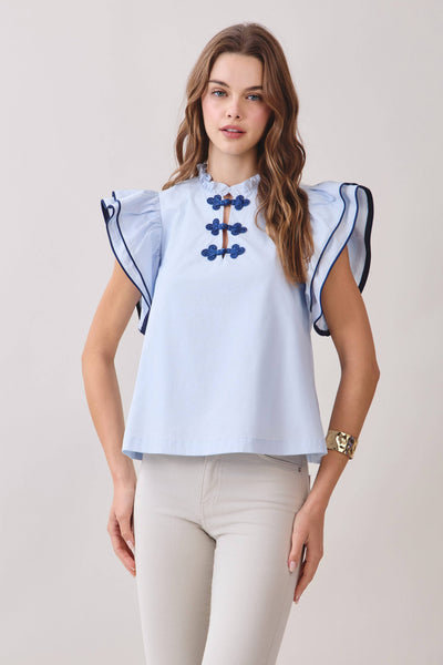 Cambridge Flutter Top