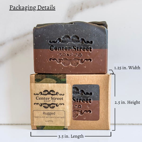 Rugged Handmade Soap Bar For Men