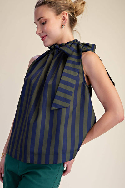 Olivia Ruffle Neck Top