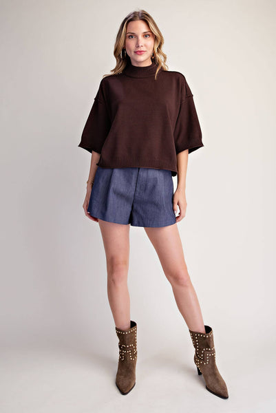 The Sutton Sweater Brown