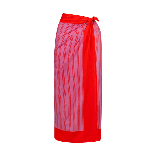 Sunshine Tienda Orchid Pinstripe Sarong