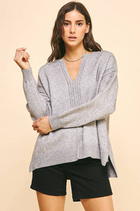 Heather Grey Sweater