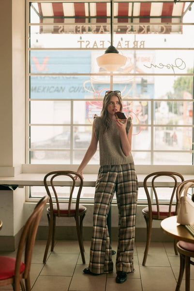 Devan Plaid Pants Arriving Monday