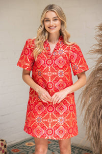 Zuri Jacquard Dress