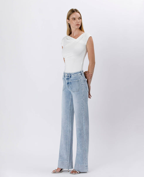 High Rise Trouser Jean