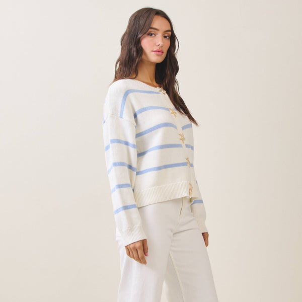 Ariel Striped Cardigan