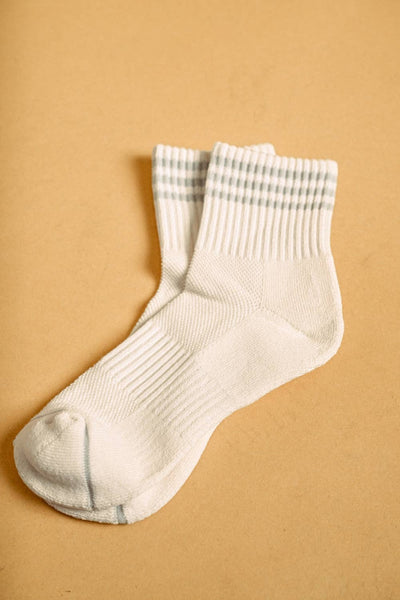 Brown Stripe Ankle Socks Arriving Wednesday