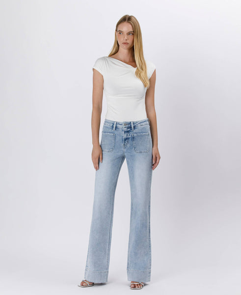 High Rise Trouser Jean