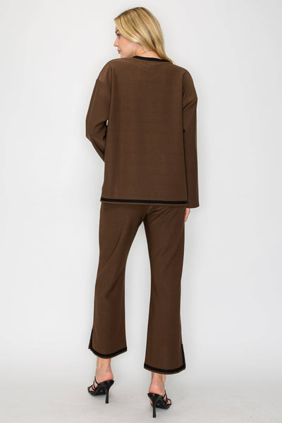 Ken Stretch Knit Crepe Pant