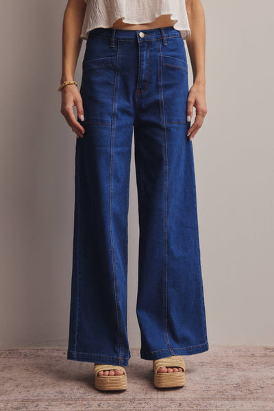 Cobalt Wide Leg Jean Arriving Friday