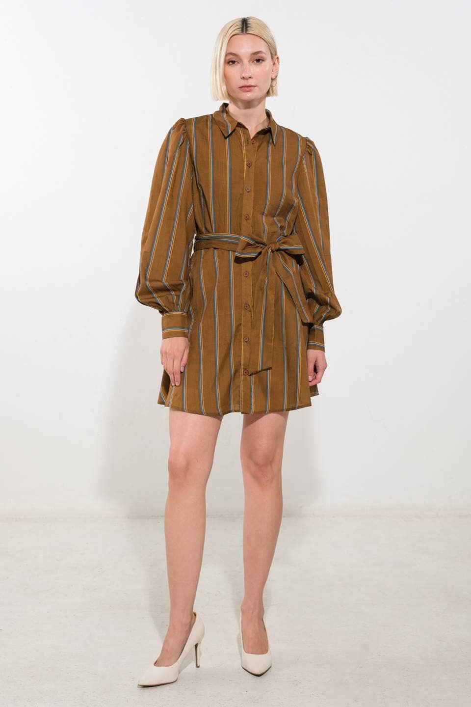 Morgan Stripe Dress