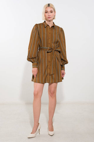 Morgan Stripe Dress
