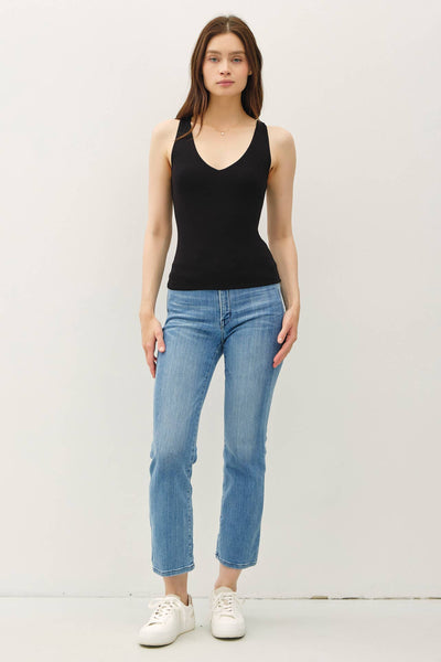 Core Basic Black Tank