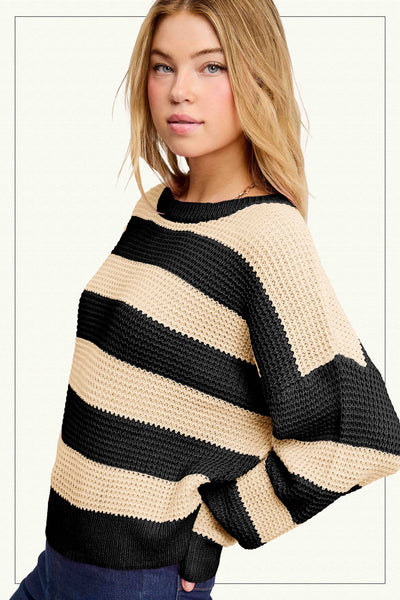 Malibu Stripes Sweater