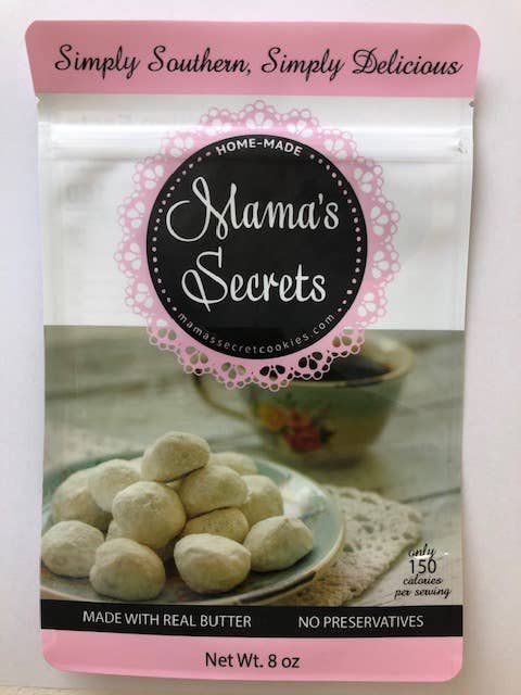 Mama's Secrets Cookies - 4oz Bag - Mama's Secrets Original Cookies