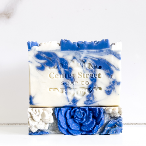 Winter Garden Holiday Handmade Soap Bar