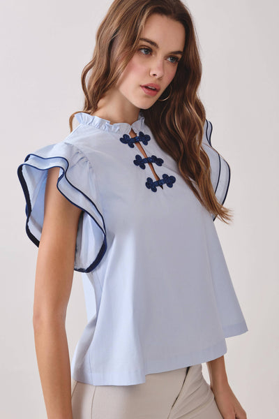 Cambridge Flutter Top