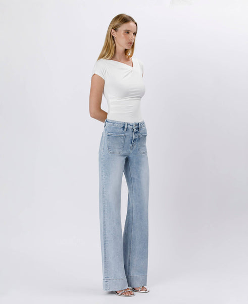 High Rise Trouser Jean