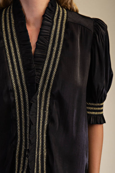 Miriam Blouse in Black