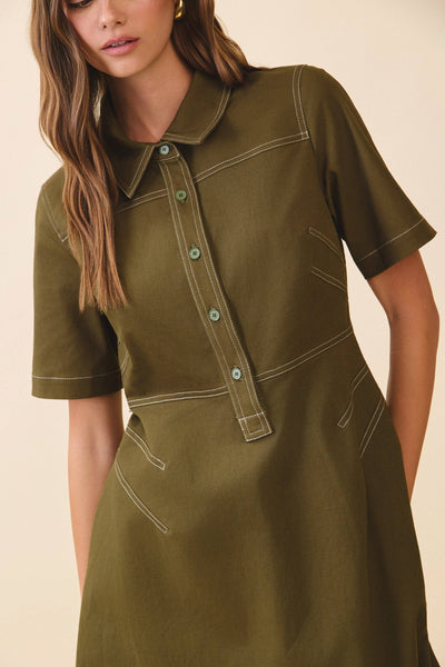Olive You Midi Dress