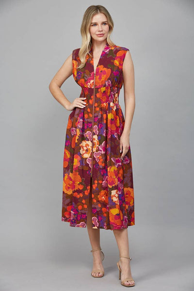 Femme Fatale Floral Dress