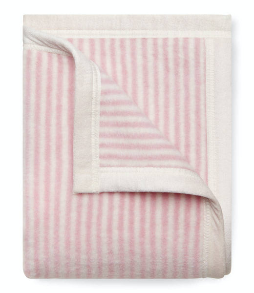 ChappyWrap Sweet Pea Stripe Blush Mini Blanket
