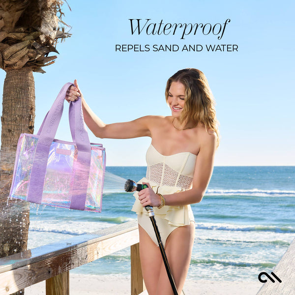 Case-Mate Soap Bubble Jelly Tote Shoulder Bag - Iridescent