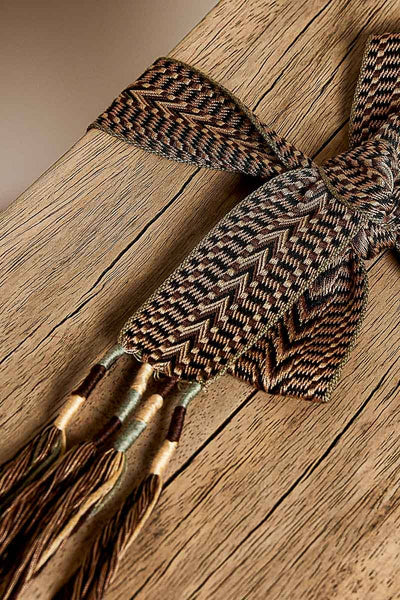 Chocolate  Tassels Bohemian Belt:
