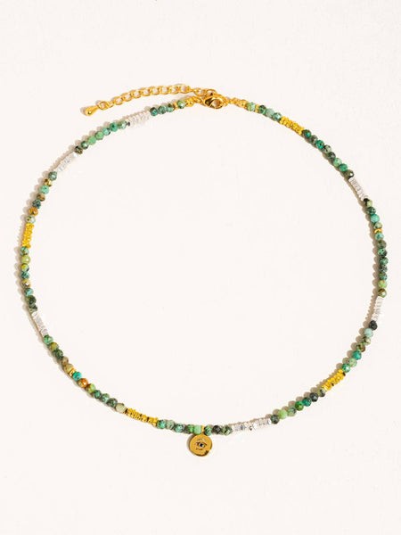 Lahina Handmade Stone Eye Necklace