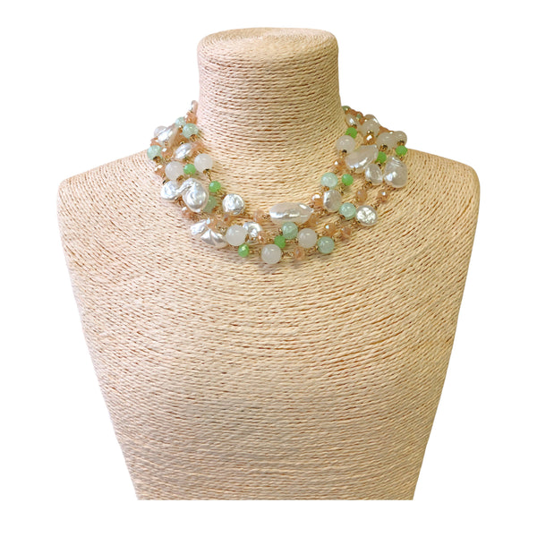 Este Beaded Necklace